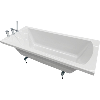 SP One XL 100238469 Ванна акриловая встраиваемая 180*80 см, с отверстиями под смеситель, глянцевая белая