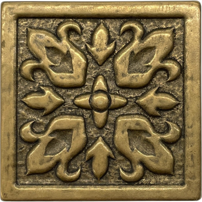Heraldica Shined Brass 7.5*7.5 (1060 BRBR)