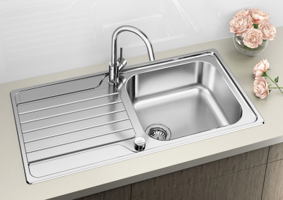 Mida-S 521454 Кухонный смеситель 200 мм 1jet с вытяжным душем, хром