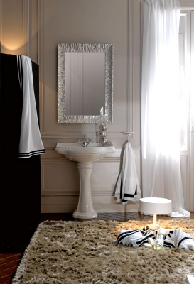 Retro 104701 Раковина подвесная 73*54 см, глянцевая белая