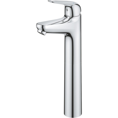 Swift 24331001 Смеситель для раковины 243 мм, со сливным гарнитуром Push-Open, хром