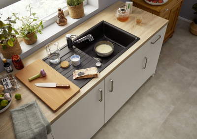 Zia XL 6S 517568 Мойка встраиваемая сверху 100*50 см, антрацит