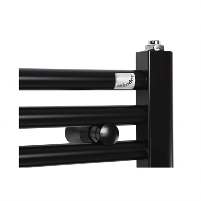 Aura PBEBZ-080-40/MQ Полотенцесушитель электрический 800*400 мм, матовый чёрный (RAL 9005)