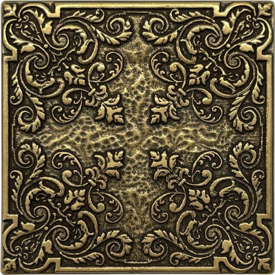 Damietta Shined Brass 7.5*7.5 (1520)