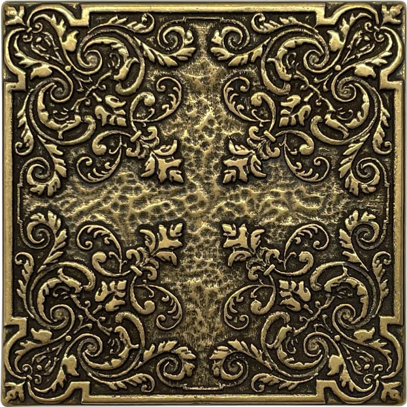Damietta Shined Brass 7.5*7.5 (1520)