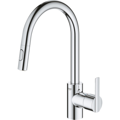Feel Clova 31854000 Кухонный смеситель 188 мм 2jet с вытяжным душем, хром