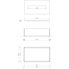 Sky KB 0981700 Салфетница, прозрачная