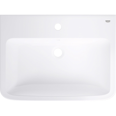 BauEdge Ceramic 39808000 Раковина подвесная 60*44,5 см, глянцевая белая