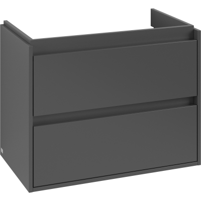 Skyla C79600VR Тумба под раковину 77,2*43,9 см, графит