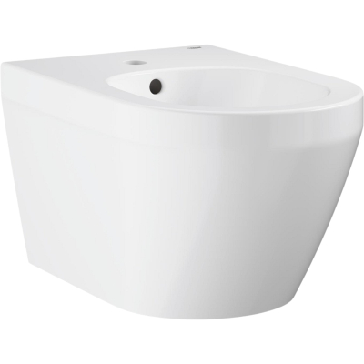 Euro Ceramic 102487SH00 Биде подвесное, глянцевое белое