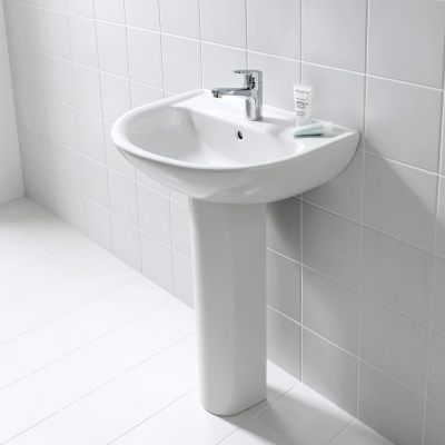 Pro B 1095.3.000.104 Раковина подвесная 65*50 см, глянцевая белая