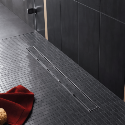 TECElinus 15103069 Комплект 2 в 1 для монтажа душевого лотка 60 см, нержавеющая сталь