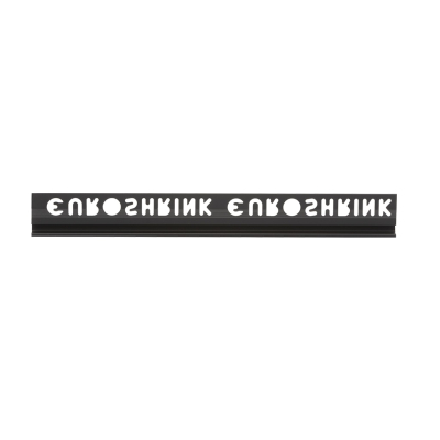 Профиль (212A-NM-12) алюминиевый 2500*12*10 мм, матовый чёрный