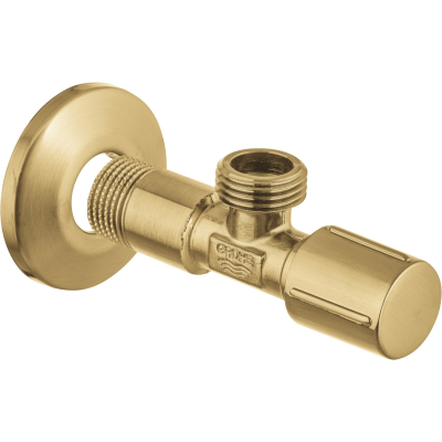 Basic 22041GN0 Вентиль угловой 1/2″ Х 1/2″, холодный рассвет, матовый