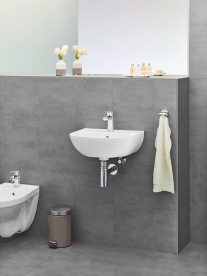 Bau Ceramic 39424000 Мини-раковина подвесная 45,4*35,4 см, глянцевая белая