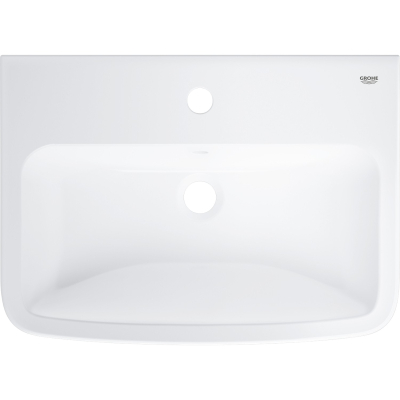 BauEdge Ceramic 39807000 Раковина подвесная 55*40 см, глянцевая белая