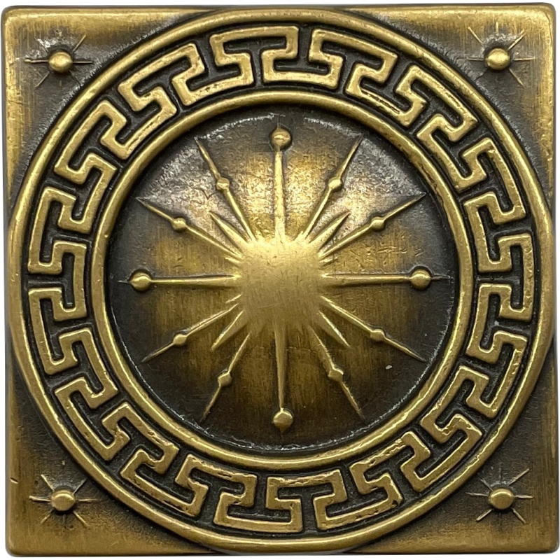 Tile 03 Shined Brass 6*6 (1566)