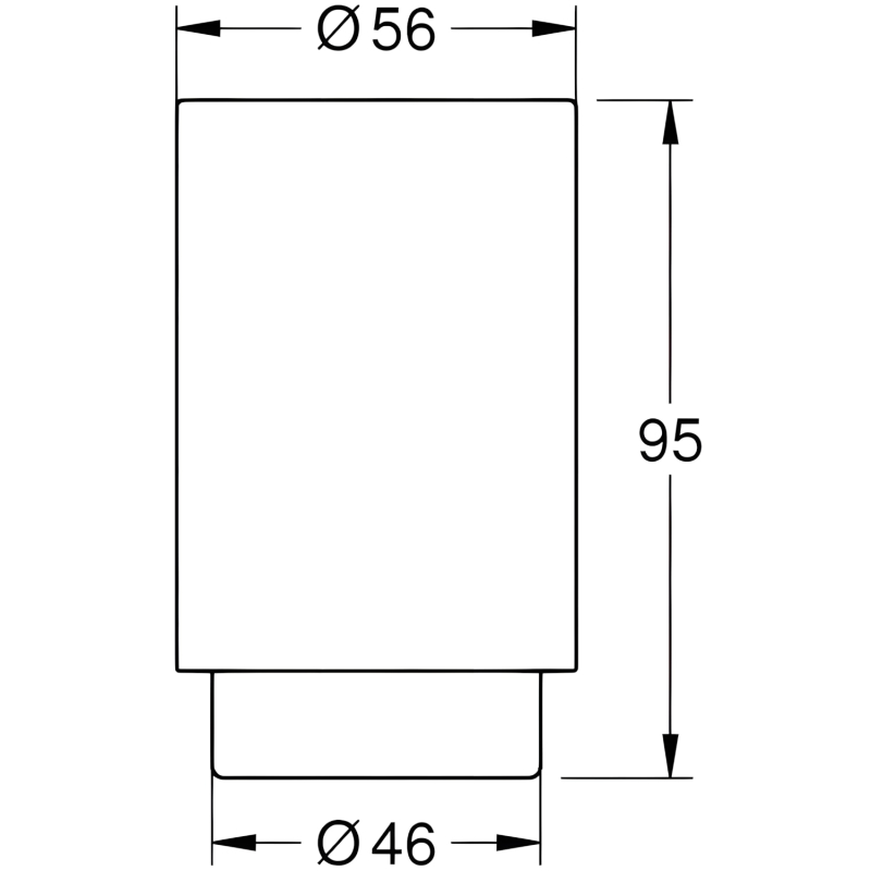 Selection 41029000 Стакан без держателя