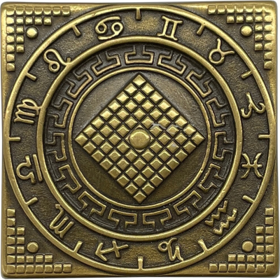 Tile 04 Shined Brass 6*6 (1576)
