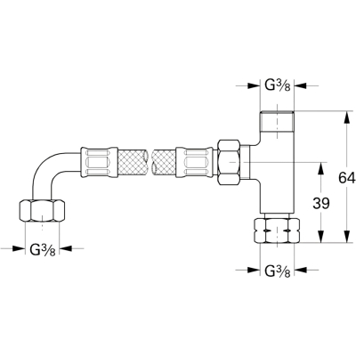 Grohtherm Micro 47533000 Набор для подключения