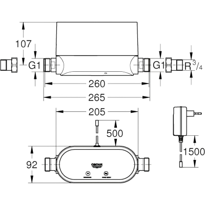 Sense Guard 22500LN0 Головной модуль интеллектуального управления водой