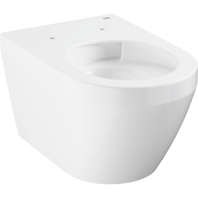 Euro Ceramic 102485SH00 Унитаз подвесной безободковый, глянцевый белый
