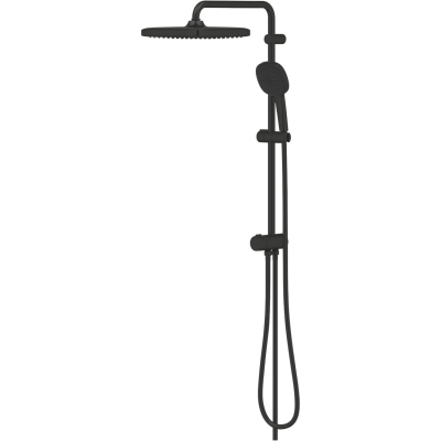 Tempesta System 250 Cube 269762431 Душевая система без смесителя, матовая чёрная