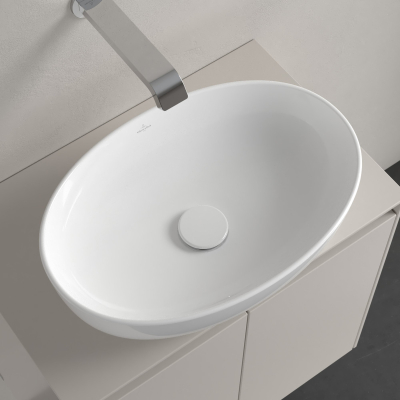 Artis 43884801 Раковина накладная 48,5*32,5 см, глянцевая белая