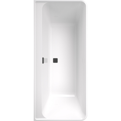 Collaro UBA180COR9CS00VN01 Ванна акриловая пристенная 180*80 см, глянцевая белая