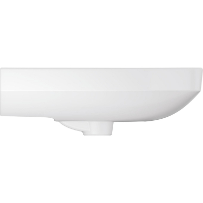 Euro Ceramic 102415SH00 Раковина подвесная 60*47 см, глянцевая белая