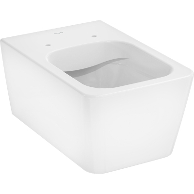 EluPura Q 01022180/66002000/60194450/60150450 Комплект 4 в 1: Инсталляция с кнопкой смыва, унитаз подвесной безободковый с сиденьем, хром