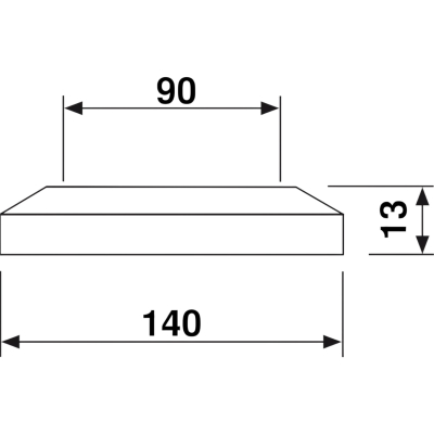 Ineo 58.А06.01..0099 Декоративная крышка ø 90 мм