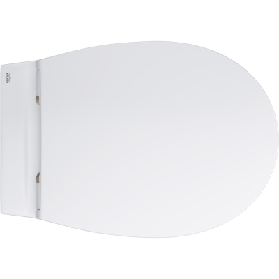 Bau Ceramic 39899000 Унитаз подвесной безободковый с сиденьем, глянцевый белый