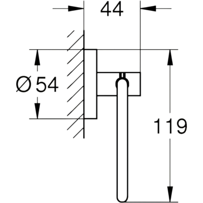 Start 41200DC0 Держатель туалетной бумаги, суперсталь