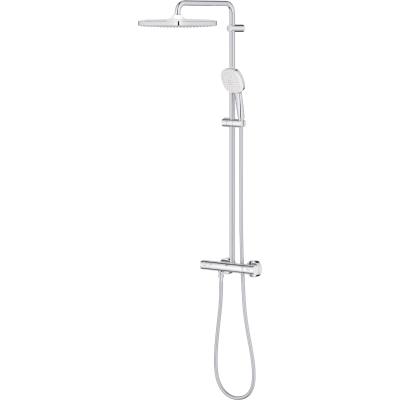 Tempesta System 250 Cube 26689001 Душевая система с термостатом, хром
