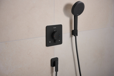 Porter Fine S 28885670 Держатель ручного душа, матовый чёрный