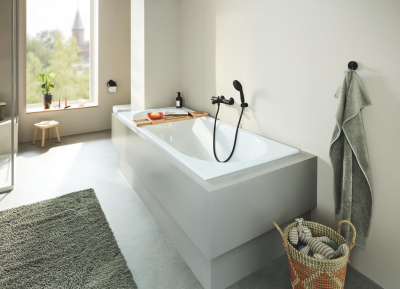 Grohtherm 800 1022032430 Термостат для ванны, матовый чёрный