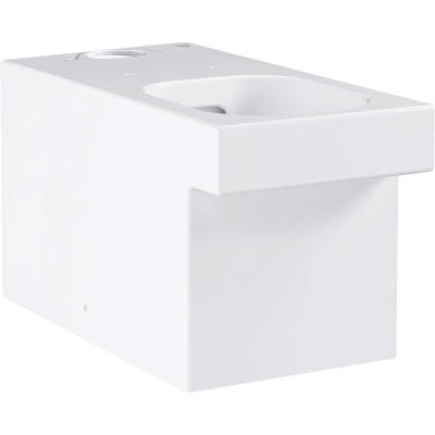 Cube Ceramic 3948400H Унитаз напольный безободковый, глянцевый белый
